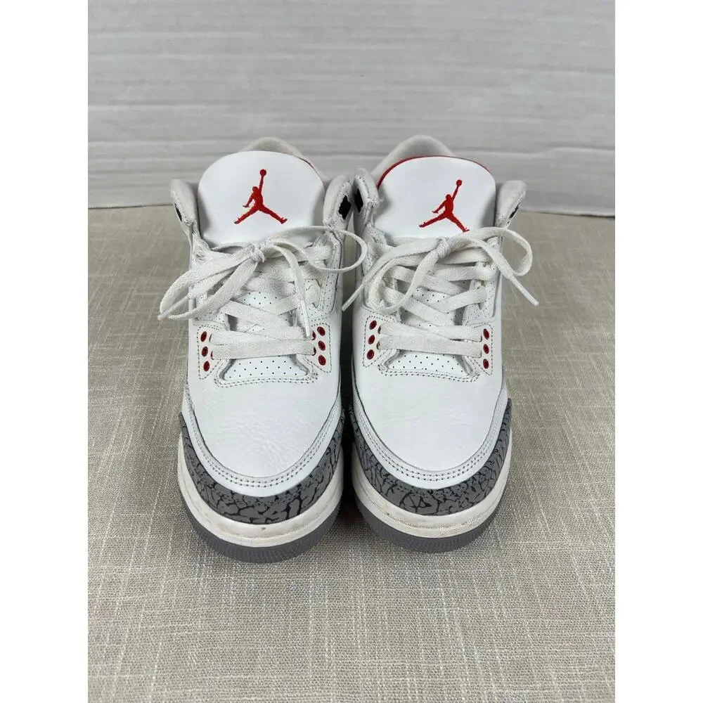 Air Jordan 3‎ Retro White Cement Reimagined Sz 6Y